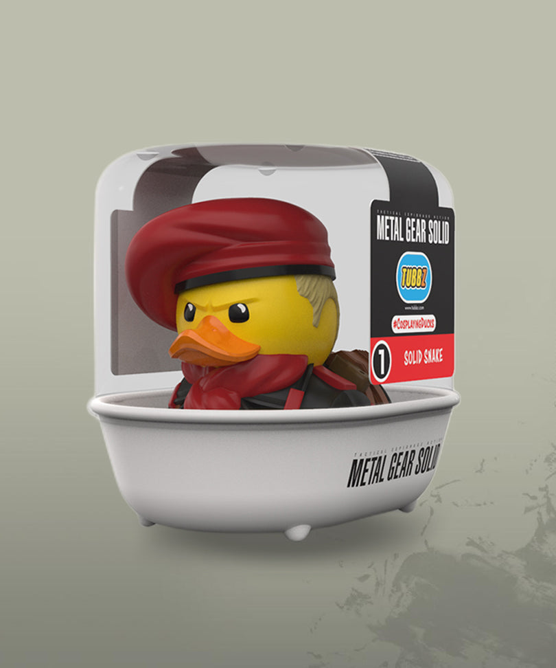 Metal Gear Solid Revolver Ocelot TUBBZ Cosplaying Duck Collectible