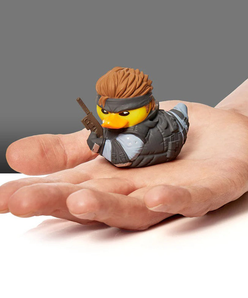 Metal Gear Solid Solid Snake Mini TUBBZ Cosplaying Duck Collectible