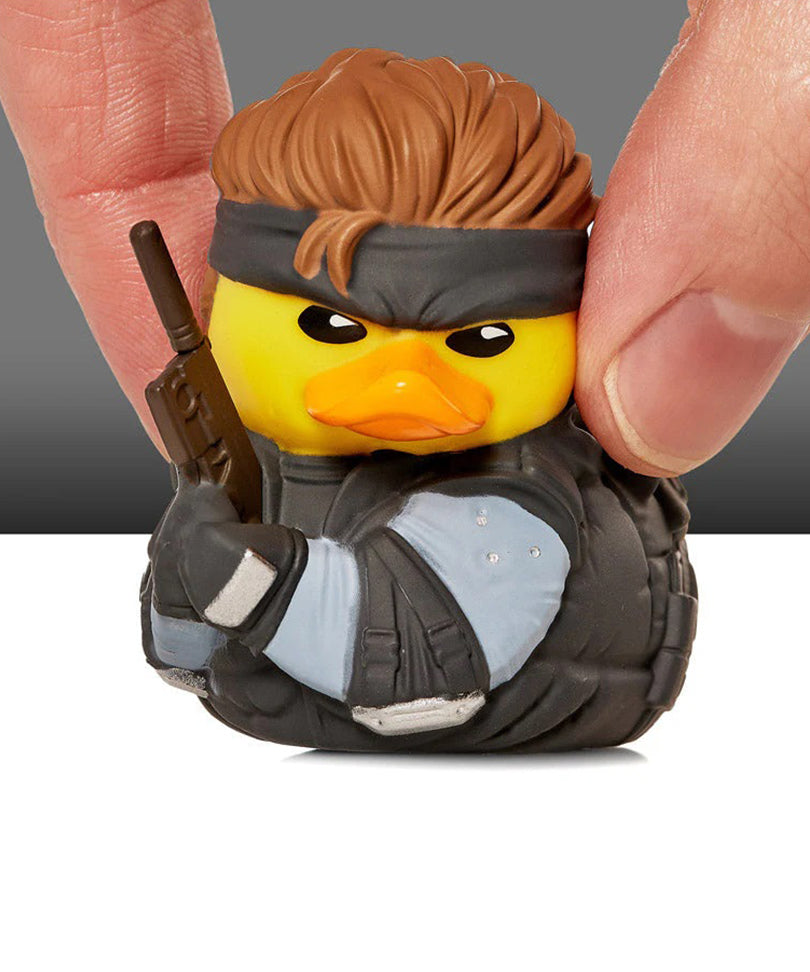 Metal Gear Solid Solid Snake Mini TUBBZ Cosplaying Duck Collectible