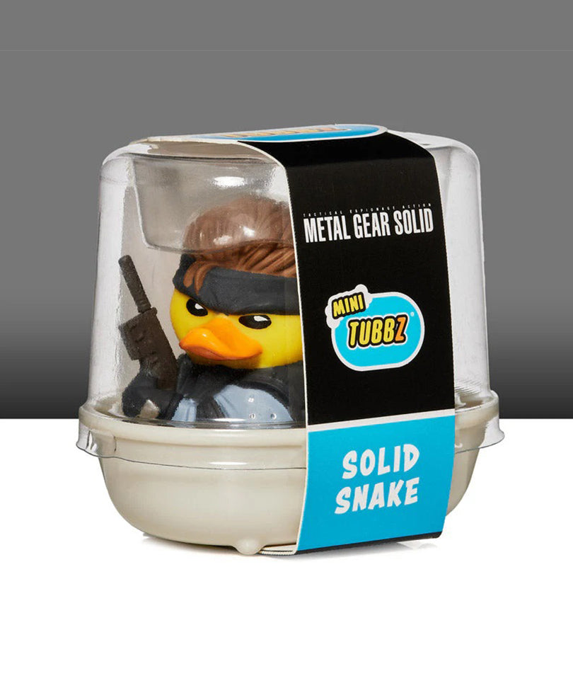 Metal Gear Solid Solid Snake Mini TUBBZ Cosplaying Duck Collectible