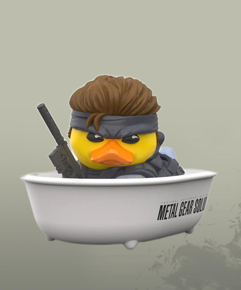 Metal Gear Solid Solid Snake TUBBZ Cosplaying Duck Collectible