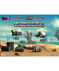 Metal Slug 3 Car Series 4-Set Pull Back