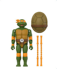 Teenage Mutant Ninja Turtles - Michelangelo - ReAction+ Action Figure Wave 02