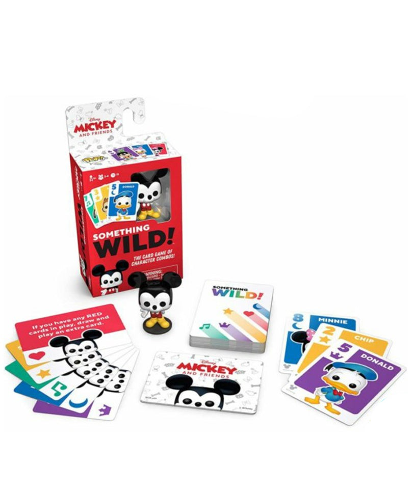 Mickey & Friends Card Game Something Wild! Lingua Italiano