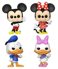 Mickey / Minnie / Donald / Daisy (4-Pack) Damaged Box