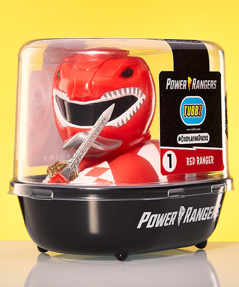 Mighty Morphin Power Rangers Red Ranger TUBBZ Cosplay Duck Collectible