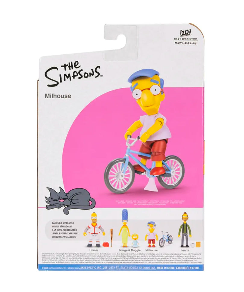 Milhouse with Bicycle - The Simpsons - Wave 3 - 9cm