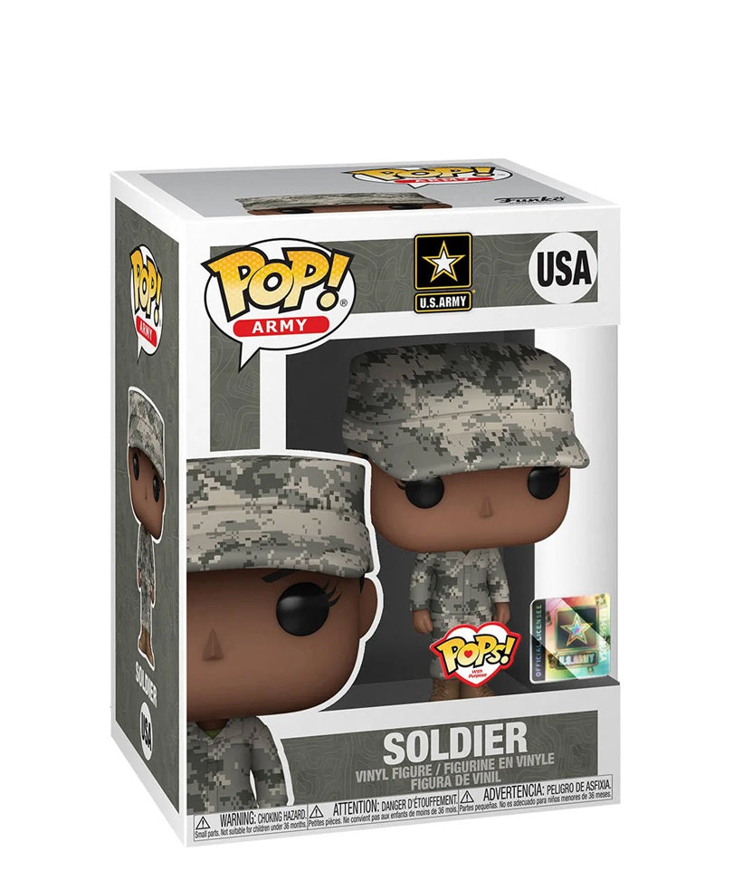 Military Army Female (African American)