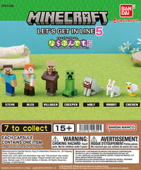 Minecraft Gashapon Capsule - Let's Get in Line 5