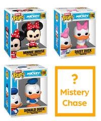 Minnie Mouse / Daisy Duck / Donald Duck / Mystery Bitty (4-Pack)