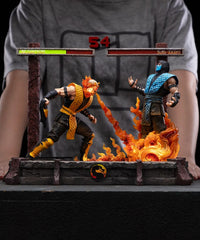 Mortal Kombat Deluxe Art Scale Statue 1/10 Scorpion Fatality 27 cm