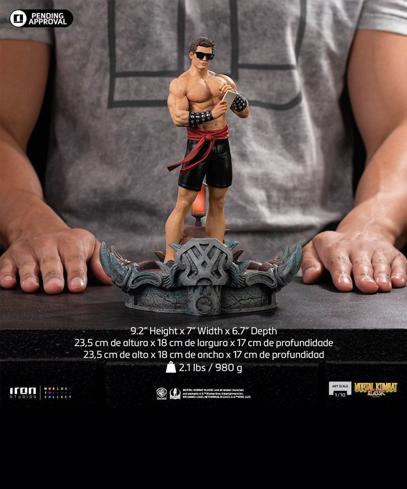 Mortal Kombat - Johnny Cage - Statue Art Scale 1/10 23.5cm