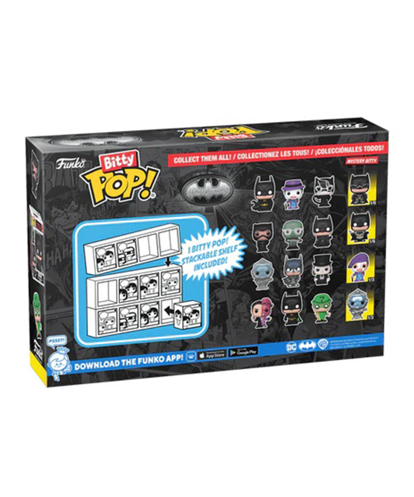 Mr. Freeze Batman & Robin / Batman 1997 / The Penguin Batman Returns / Mystery Bitty (4-Pack)
