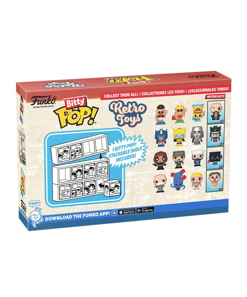 Mr. Potato Head / Mrs. Potato Head / Play-Doh Container / Mystery Bitty (4-Pack)
