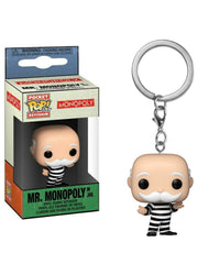 Mr. Monopoly In Jail Keychain