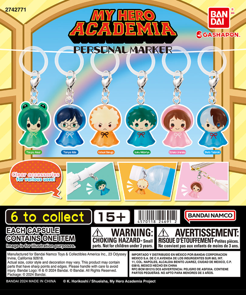 My Hero Academia Gashapon Capsule - Personal Marker
