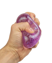 NeeDoh Squeeze Ball - Nice Cube (Glitter & Glow in the Dark)