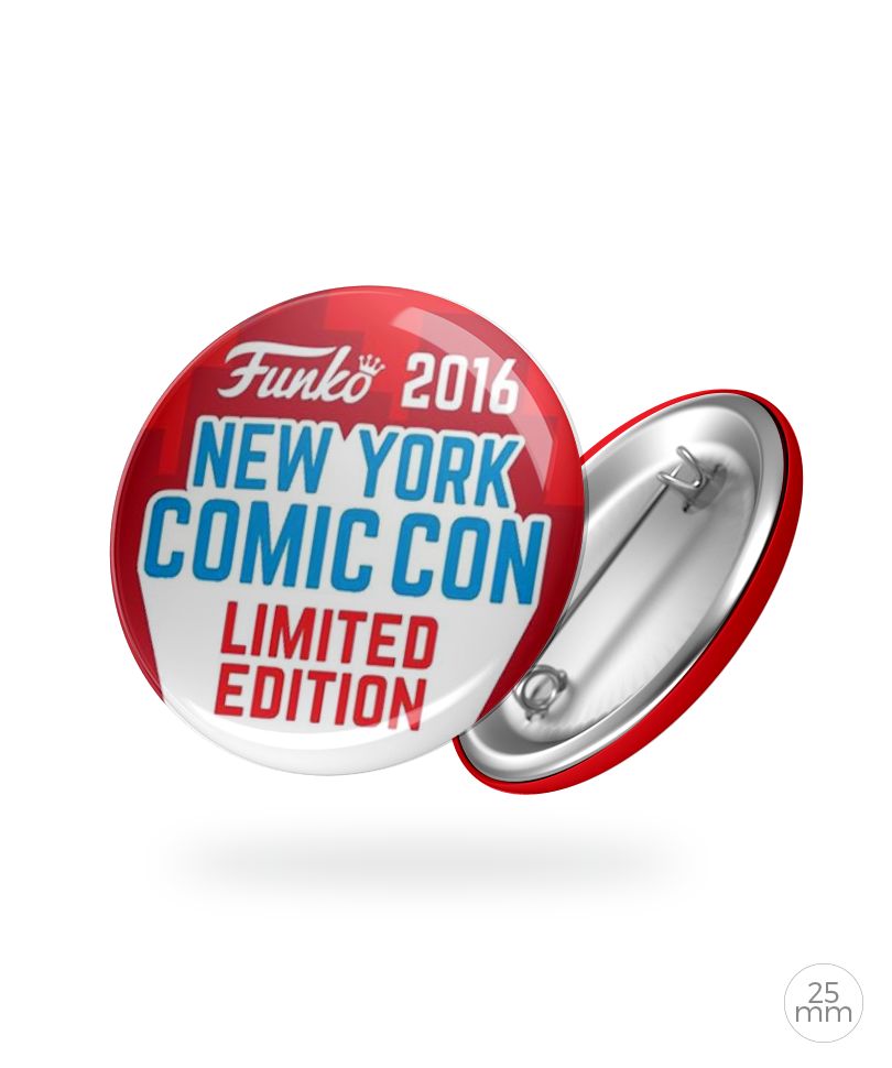  Spilla Funko New York Comicon 2016 da 25mm