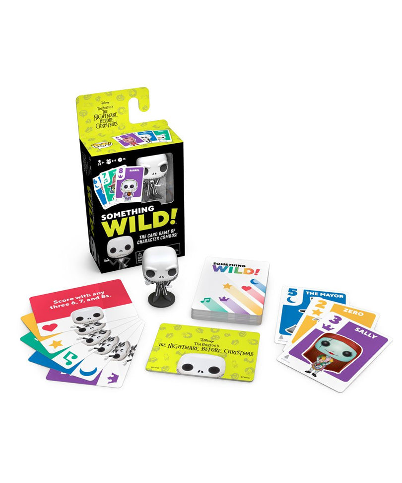 Nightmare Before Christmas Card Game Something Wild! Lingua Italiano