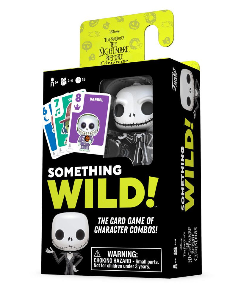 Nightmare Before Christmas Card Game Something Wild! Lingua Italiano