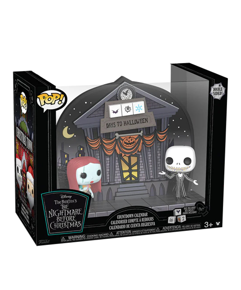 Nightmare Before Christmas - POP Countdown Calendario Dual Side