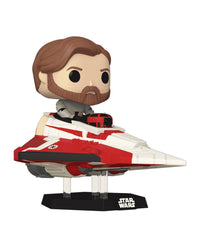 Obi-Wan Kenobi in Delta 7 Jedi Starfighter