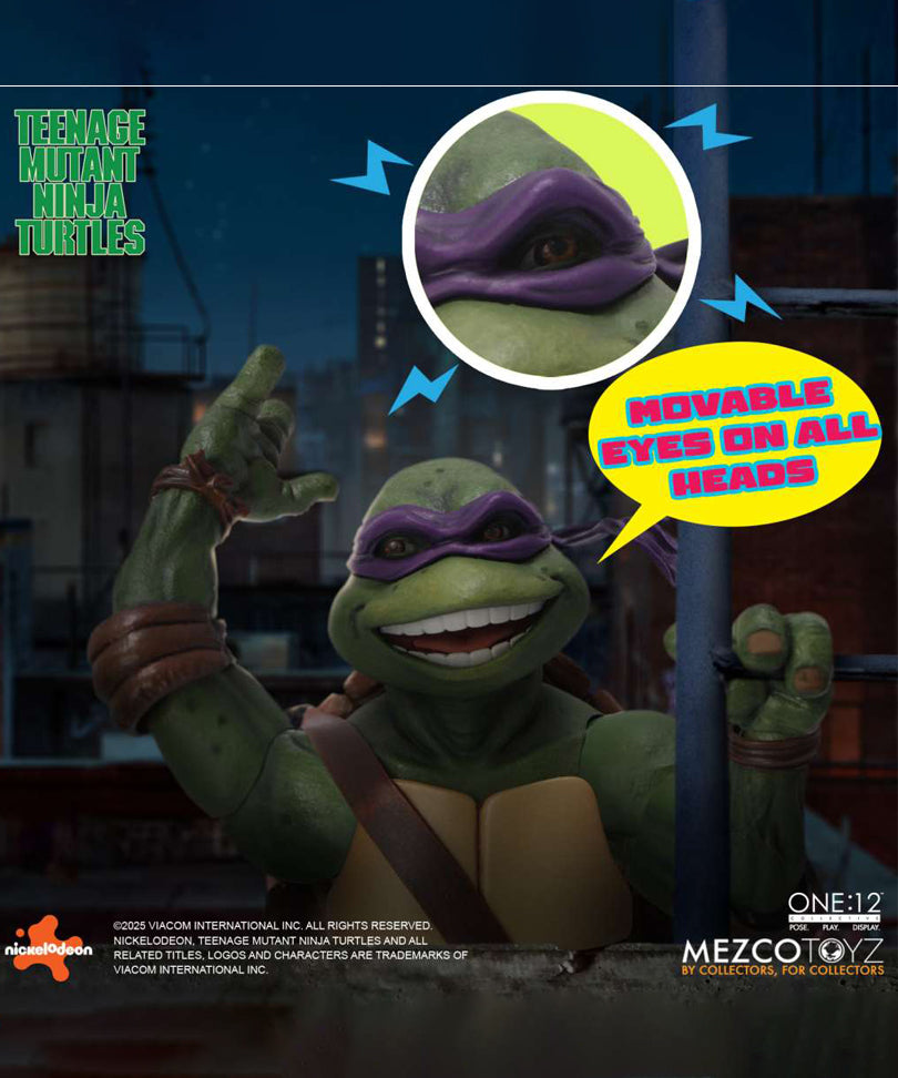 One:12 Collective – Teenage Mutant Ninja Turtles (1990 Movie) Action Figures Set