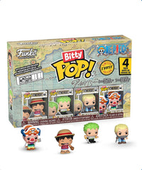 Monkey D. Luffy / Roronoa Zoro / Axe-Hand Morgan / Scegli il tuo Bitty (4-Pack)