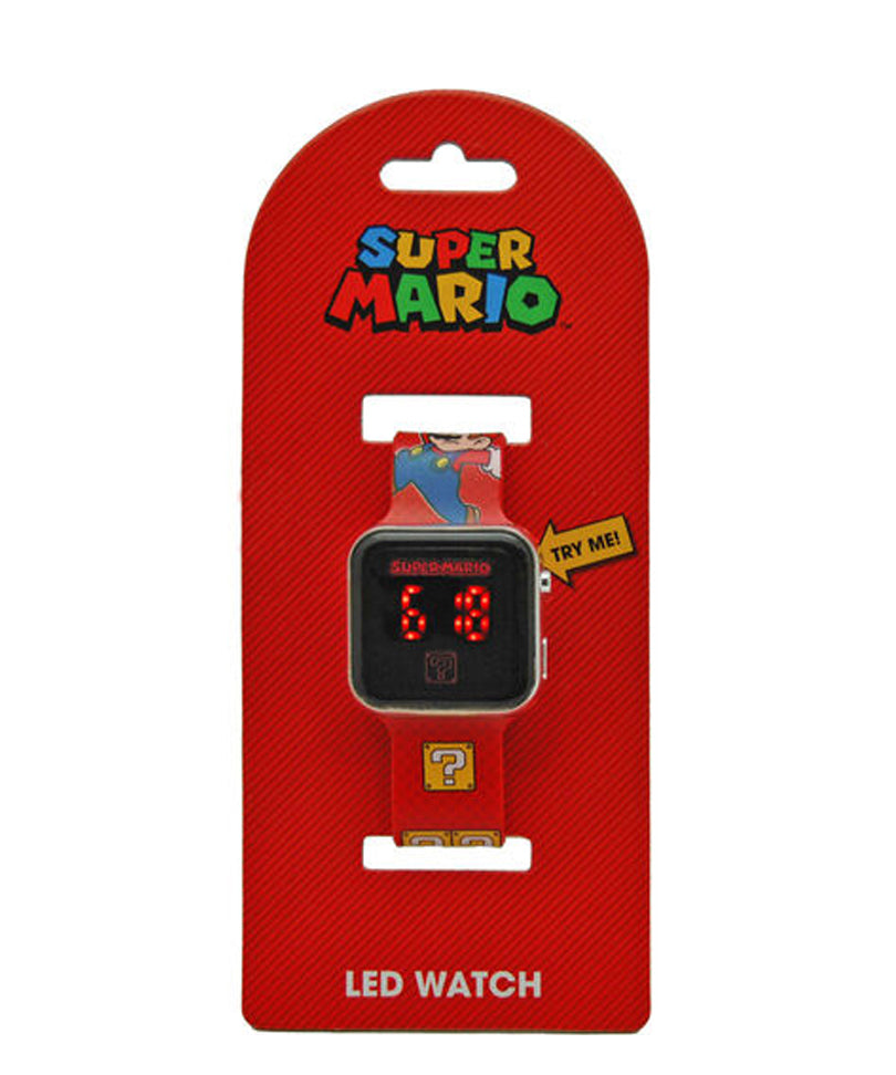 Orologio da Polso Digitale LED Super Mario