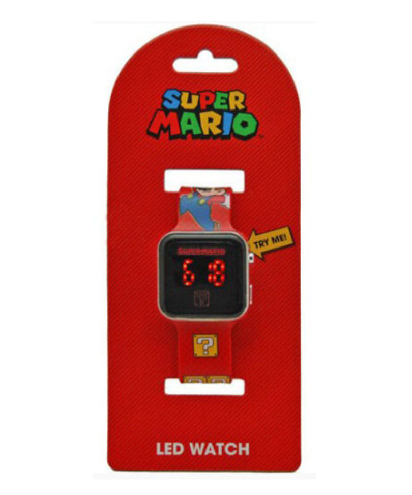 Orologio da Polso Digitale LED Super Mario & Luigi