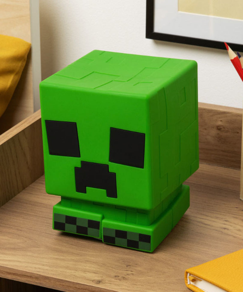 Paladone Lampada Squishy Glow Silicone Minecraft Creeper