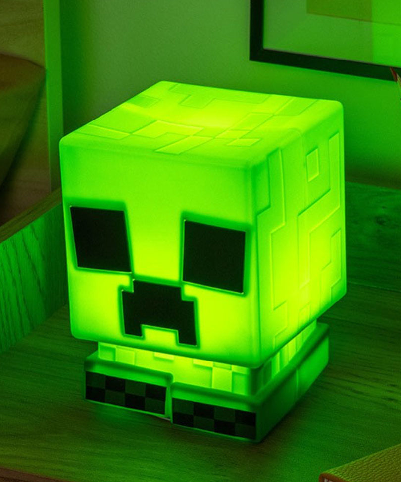 Paladone Lampada Squishy Glow Silicone Minecraft Creeper