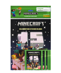 PANINI Stickers Minecraft 15th Starter Set