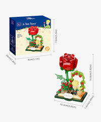 Pantasy - Il Piccolo Principe: Starry Ride-Rose - Set di Costruzione