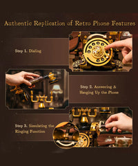 Pantasy Retro Series – Retro Phone - Set di Costruzione