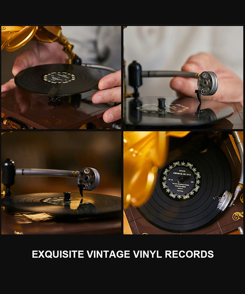 Pantasy Retro Series – Retro Phonograph - Set di Costruzione