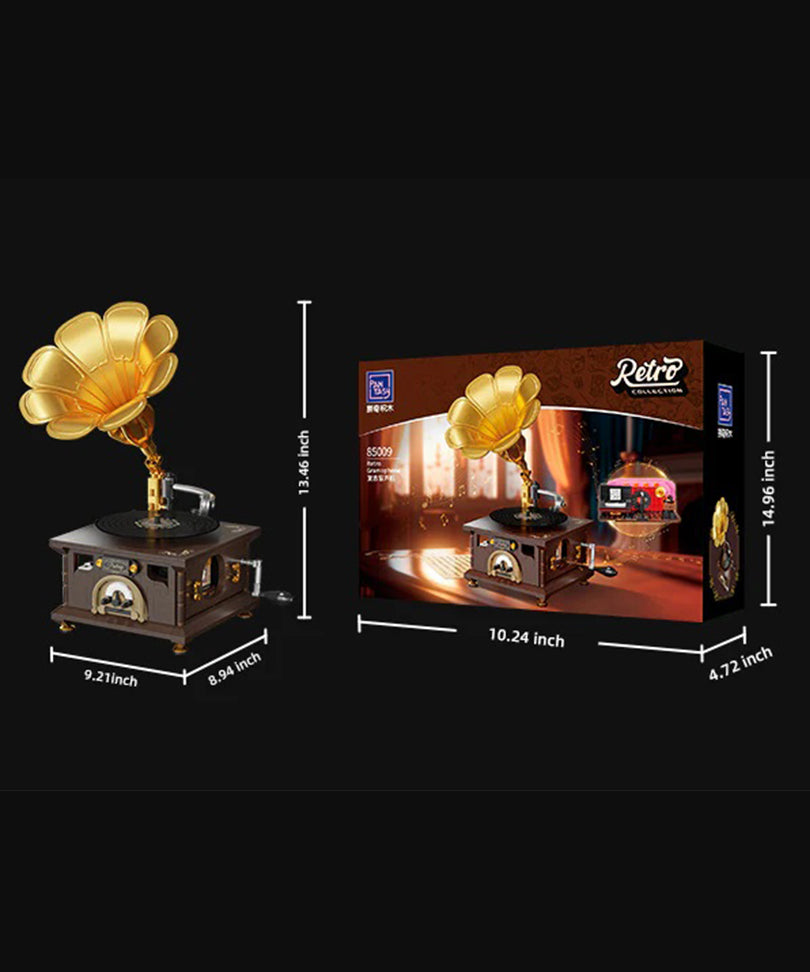 Pantasy Retro Series – Retro Phonograph - Set di Costruzione