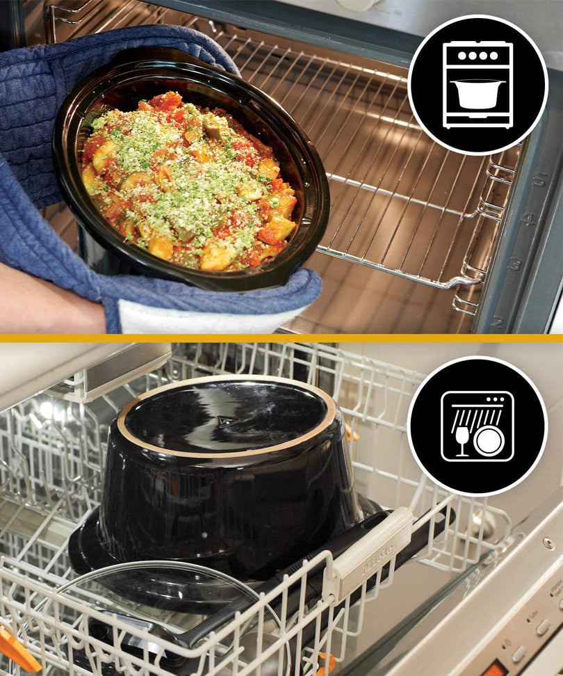 Pentola Crockpot da 2,4 lt per cottura lenta a bassa temperatura