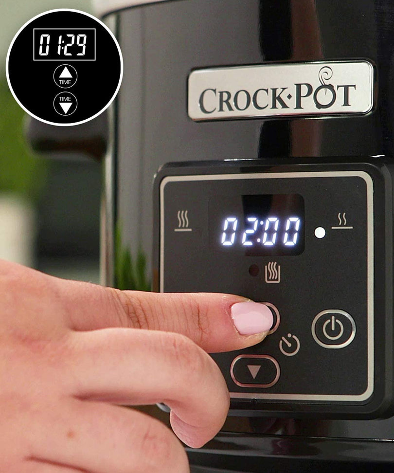 Pentola Crockpot da 2,4 lt per cottura lenta a bassa temperatura