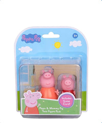 Peppa & Mommy Pig Twin Figure Pack