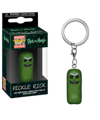 Pickle Rick Keychain