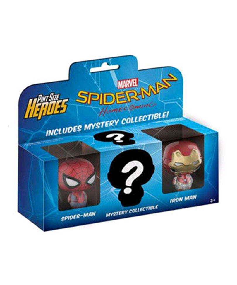 Spider-Man, Iron Man, and Bonus (3-pack) 