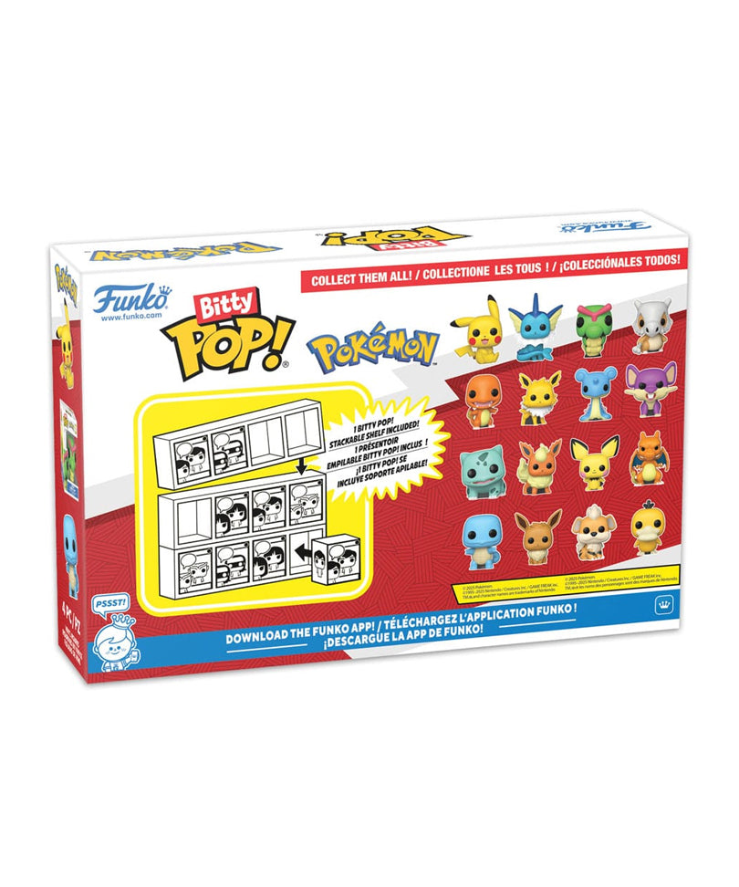 Pikachu / Vaporeon / Caterpie / Cubone (4-Pack)