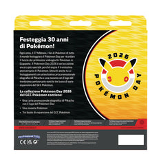 Pokémon Day 2026 – Collection 30° Anniversario – Promo Pikachu (ITA)