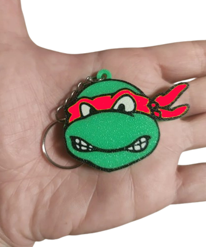 Portachiavi Raffaello Teenage Mutant Ninja Turtles 3D