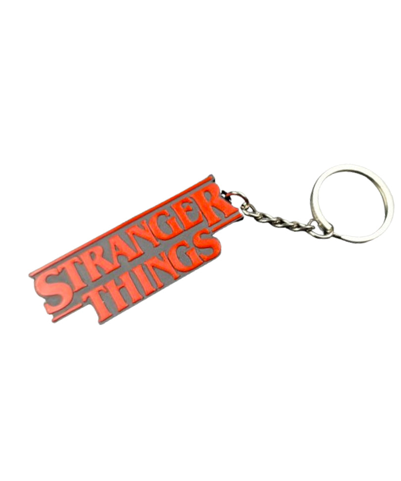 Portachiavi Scritta "Stranger Things" 3D