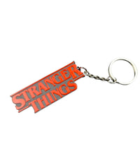 Portachiavi Scritta "Stranger Things" 3D