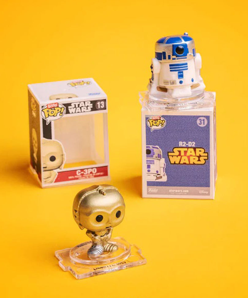 Princess Leia / C-3PO / R2-D2 / Mystery Bitty (4-Pack)