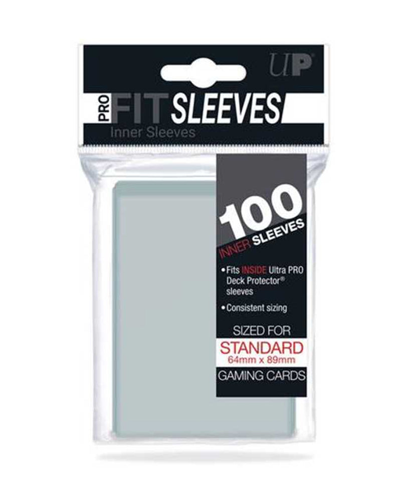 Pro-Fit Sleeves - Bustine Protettive - Clear (100 Sleeves)