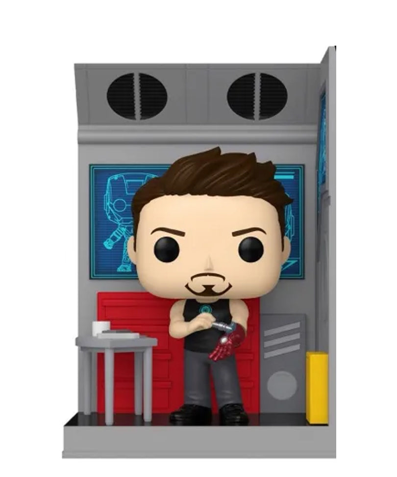 Tony Stark in His Workshop